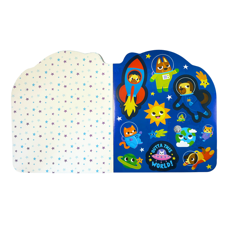 OOLY - Playful Pages Activity Book -Pets in Space!