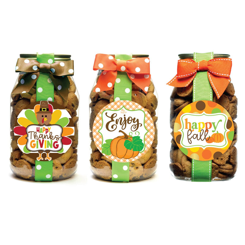 Oh, Sugar! - Chocolate Chip Cookies - Fall Assortment #3 - Quart Jars