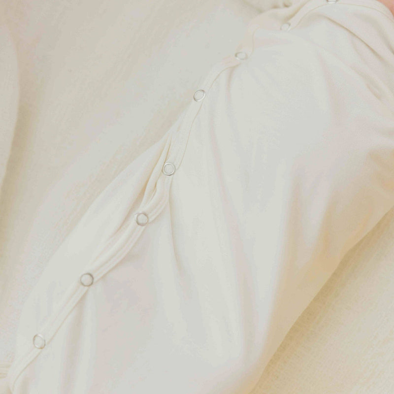 Copper Pearl - Newborn Knotted Gown - Cru
