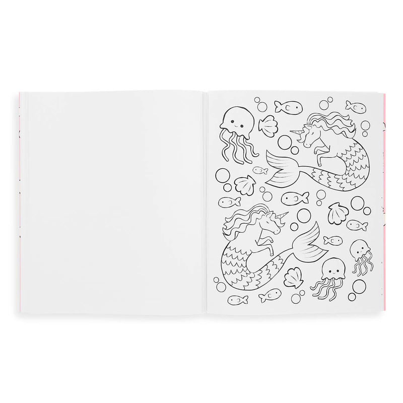 OOLY - Color-in' Book: Enchanting Unicorns