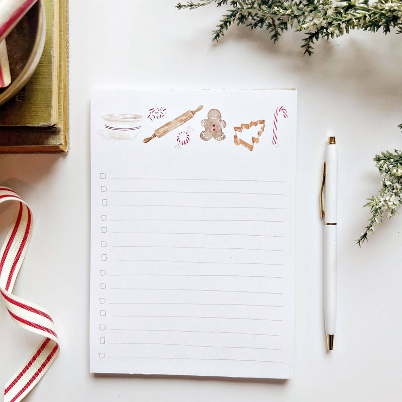 emily lex studio - Christmas checklist notepad