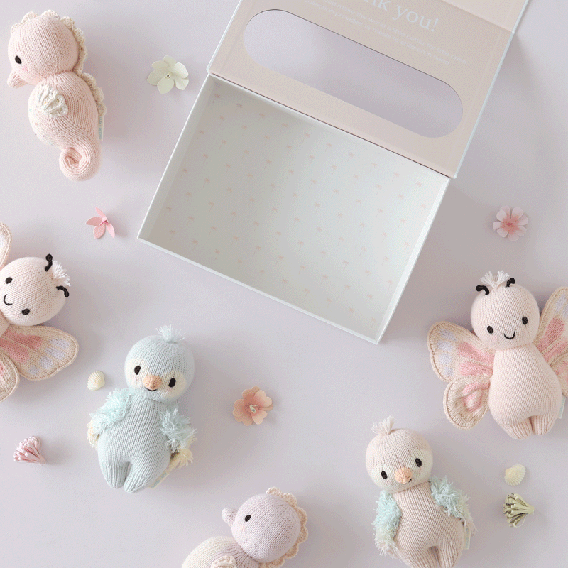 cuddle+kind - Baby butterfly (petal pink), gives 5 meals
