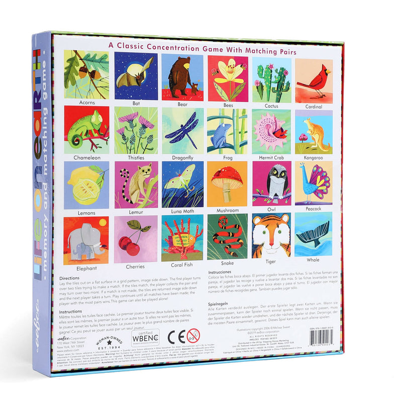 eeBoo - Life On Earth Memory & Matching Game