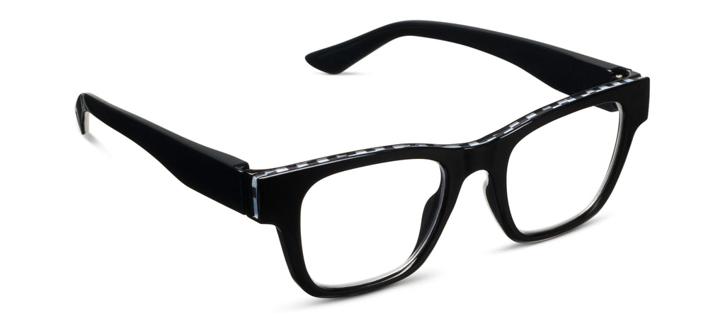 Peepers Readers - Bernadette - Black (with Blue Light Focus™ Eyewear Lenses)