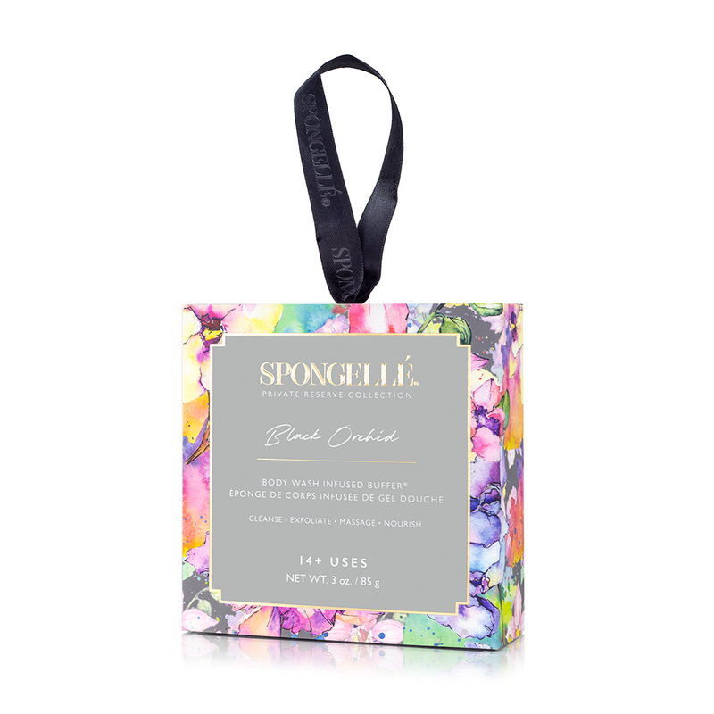 Spongellé - Black Orchid Boxed Flower