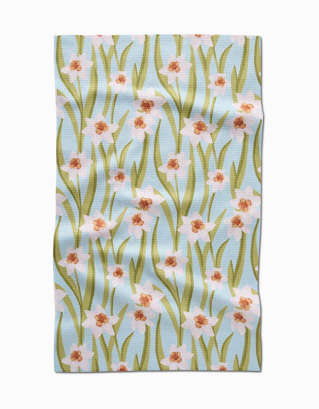 Geometry - Daffodil Sky Tea Towel