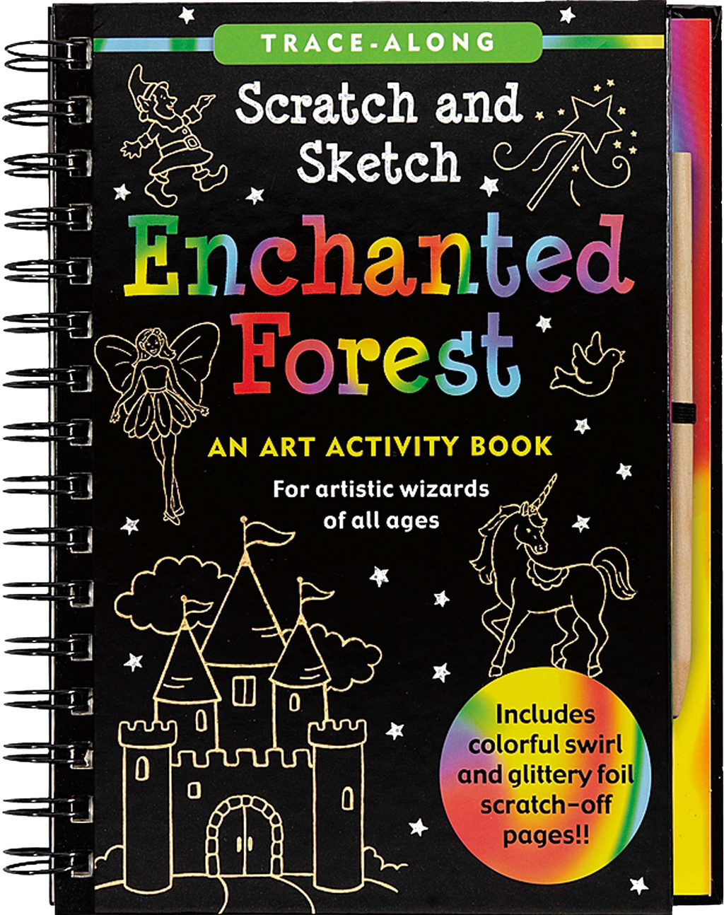 Peter Pauper Press - Enchanted Forest Scratch & Sketch™