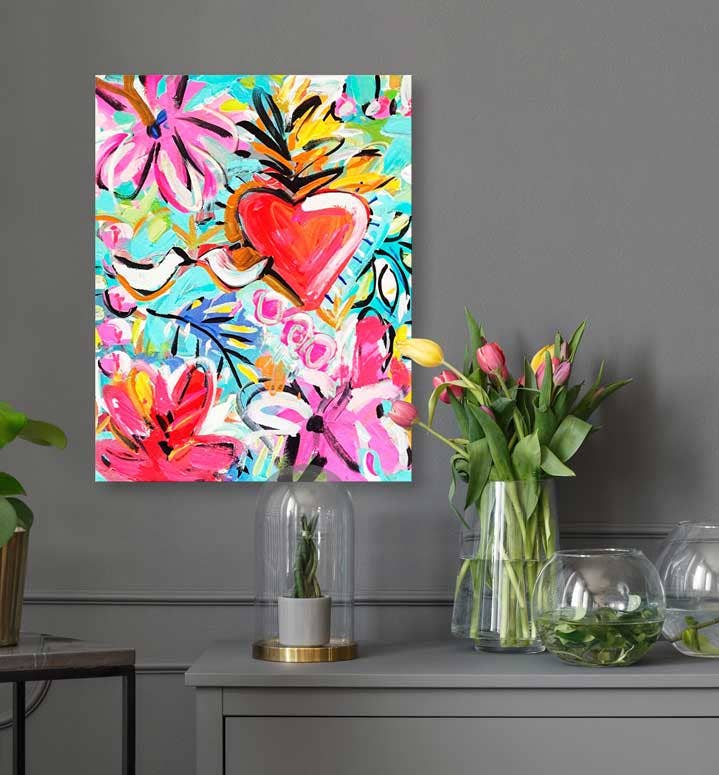 GreenBox Art - Mexican Dress 3 Canvas Wall Art