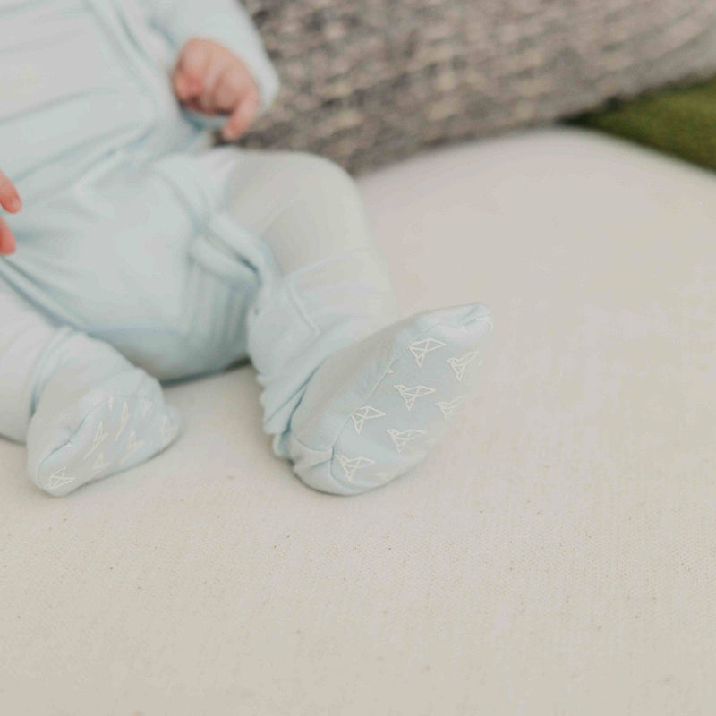 Copper Pearl - Zip-Up Footie Pajama - Air