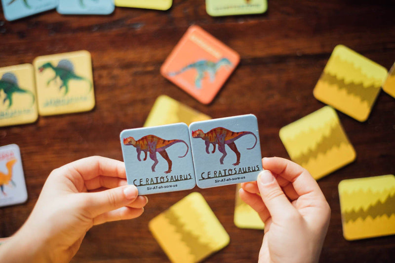 eeBoo - Dinosaurs Little Memory & Matching Game