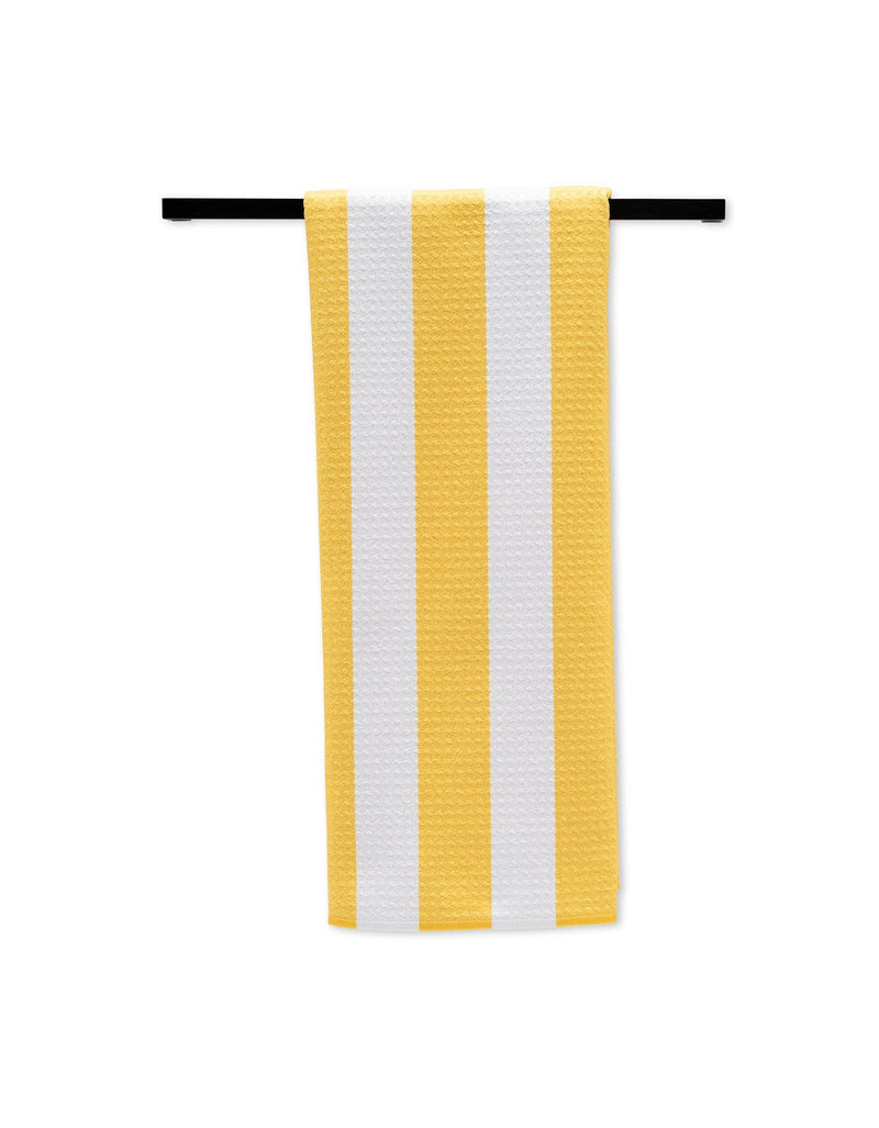 Geometry - Summer Bold Yellow Tea Towel