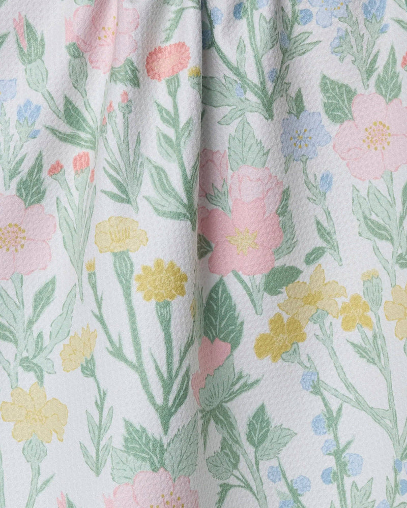 Geometry - Wildflowers in Bloom Tea Towel