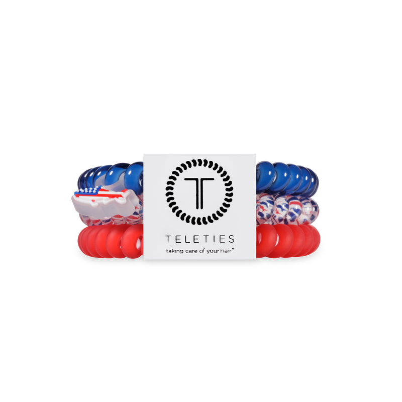 TELETIES - Sea to Shining Sea Small Hair Ties