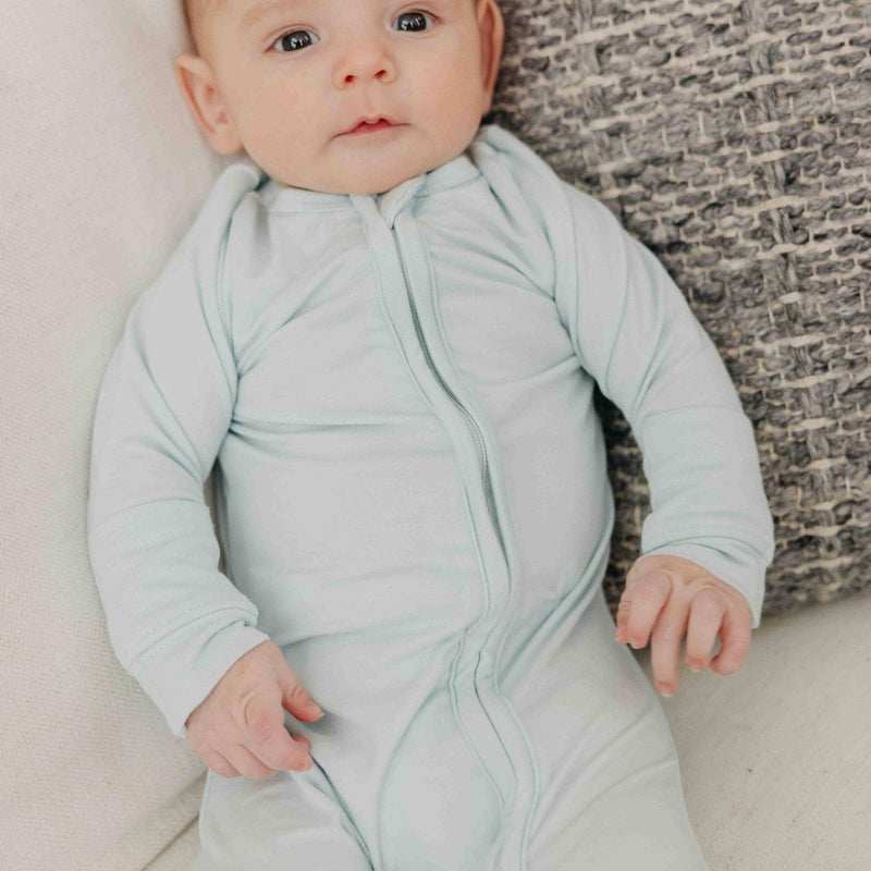 Copper Pearl - Zip-Up Footie Pajama - Air