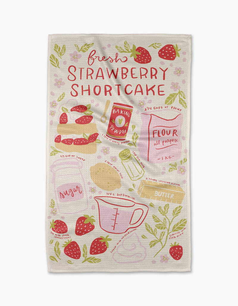 Geometry - Fresh Shortcake Tea Towel