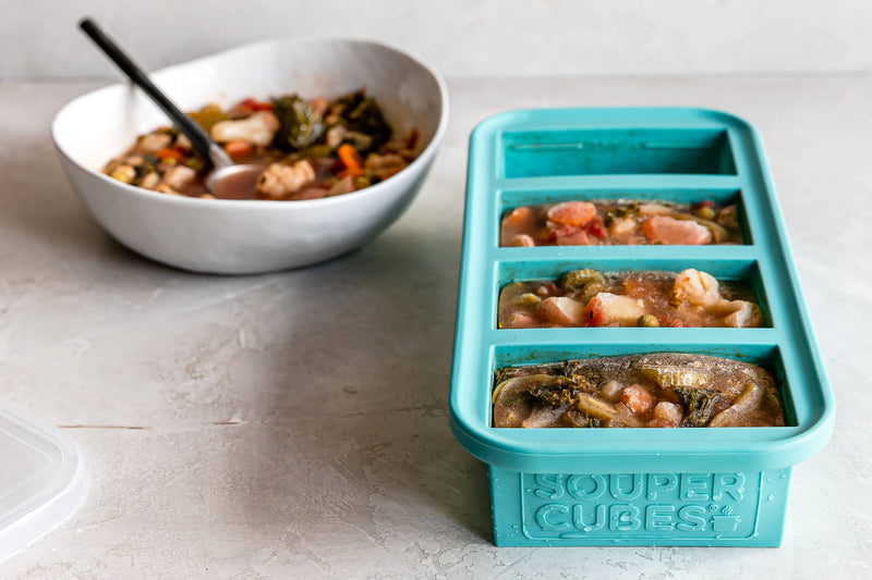 Souper Cubes - Souper Cubes 1-Cup Silicone Freezing Tray