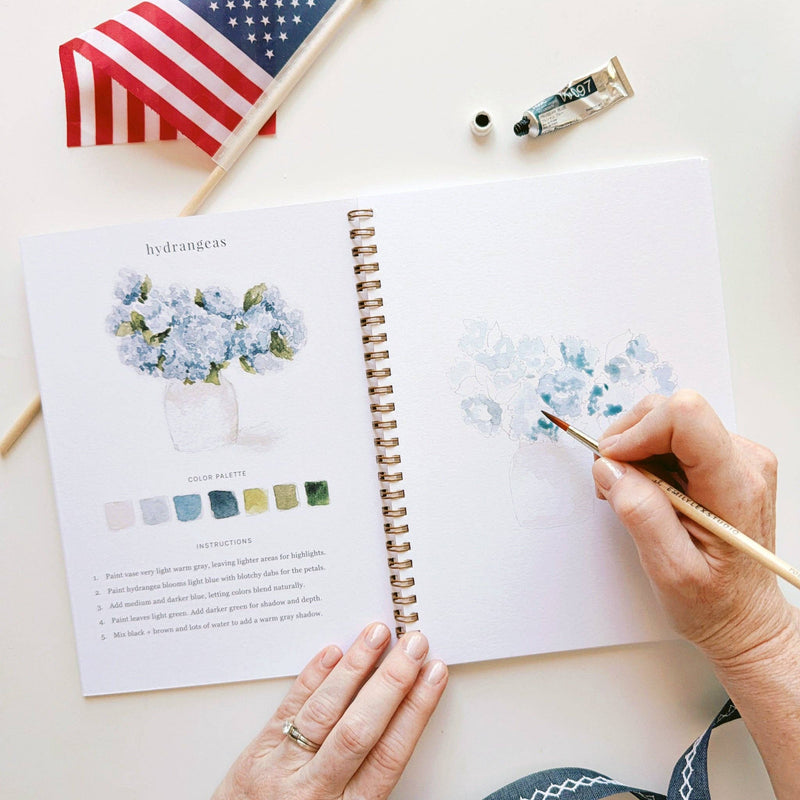 emily lex studio - Americana watercolor workbook