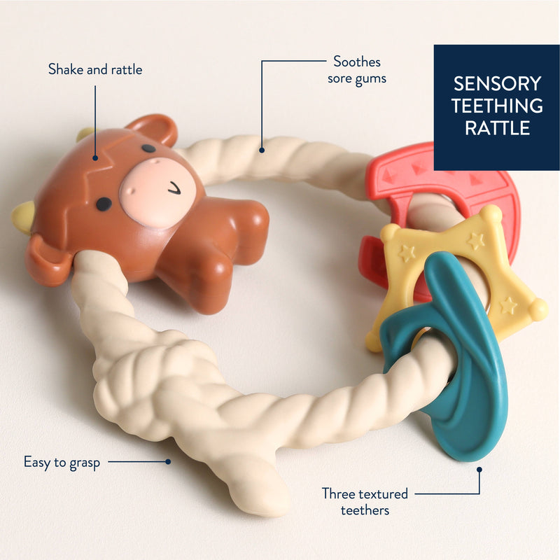 Itzy Ritzy - Ritzy Rattle™ Silicone Teether Rattles