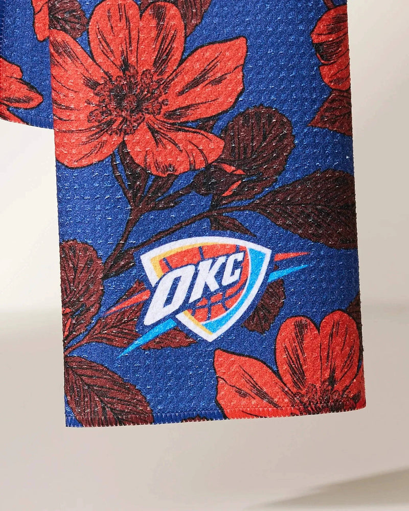 Geometry - OKC Floral Tea Towel