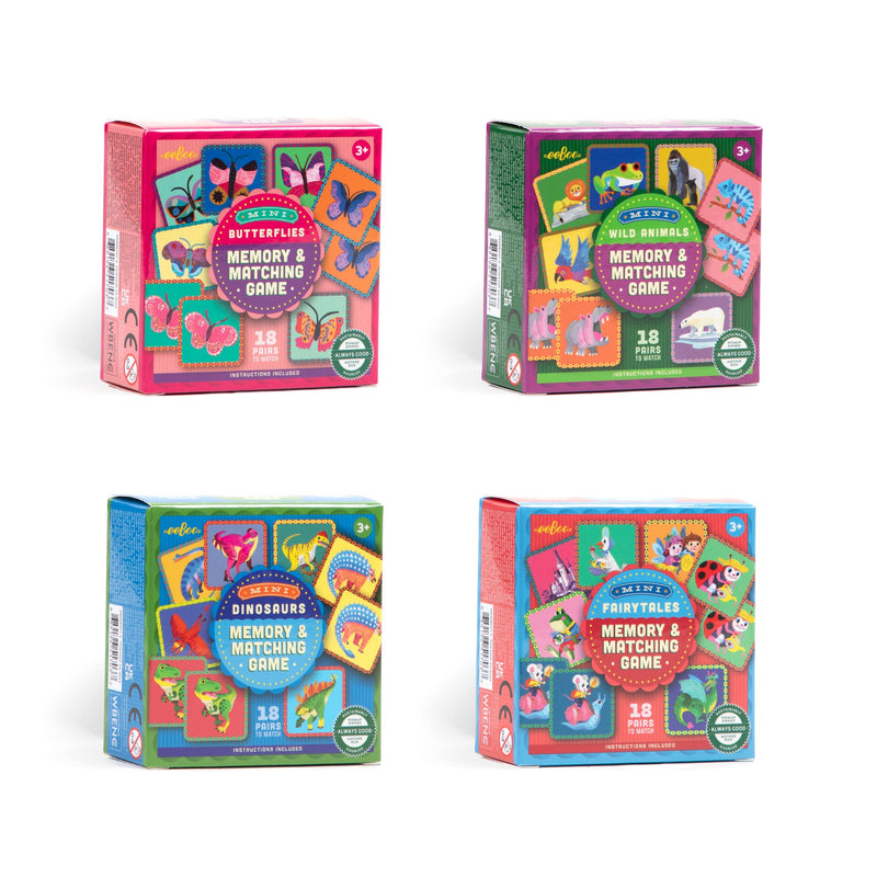 eeBoo - Mini Memory Game Assortment