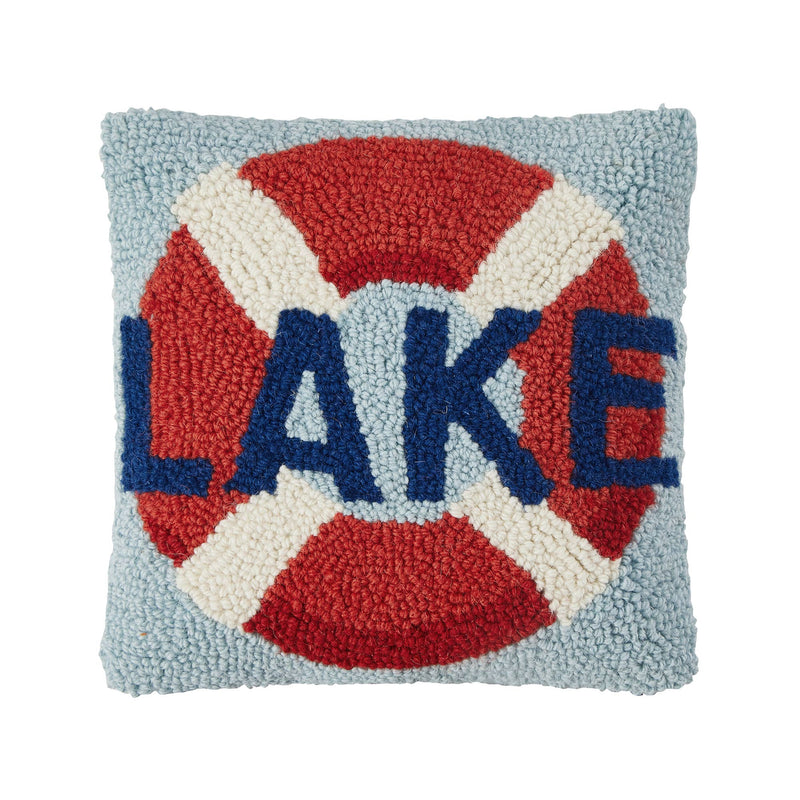 Peking Handicraft - Lake Life Preserver Hook Pillow