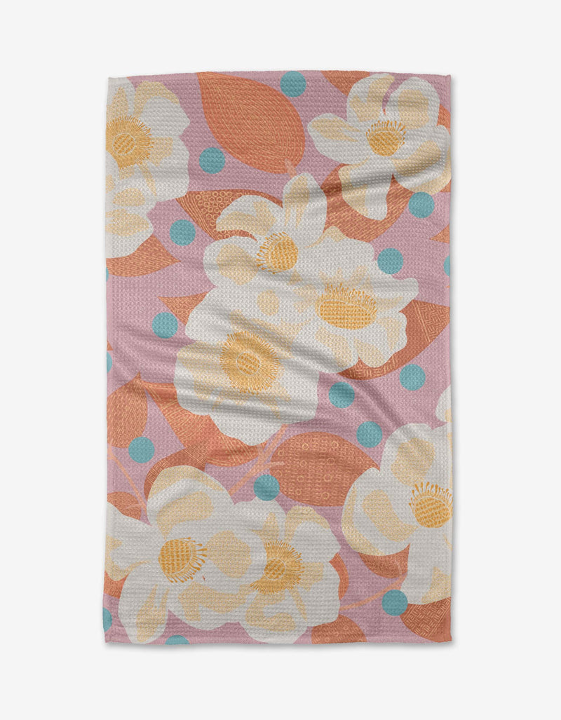 Geometry - Georgia Rose Tea Towel