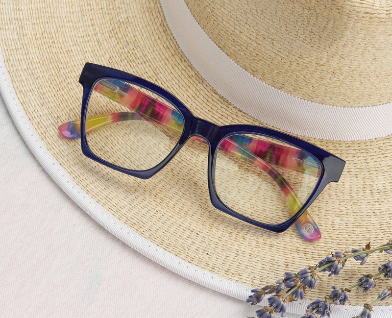 Peepers - Maisie - Blue/Ikat (Blue Light)