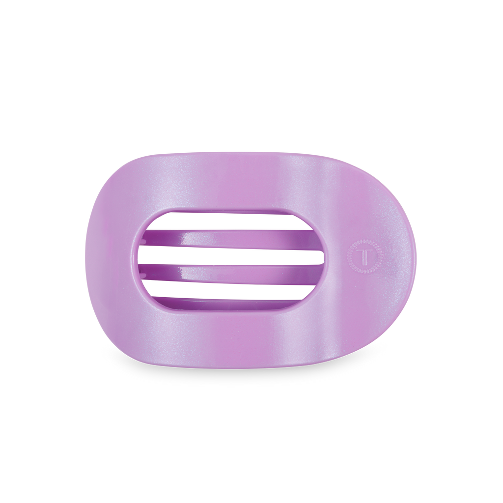 TELETIES - Round Flat Hair Clip | Medium | Springtime Sparkle