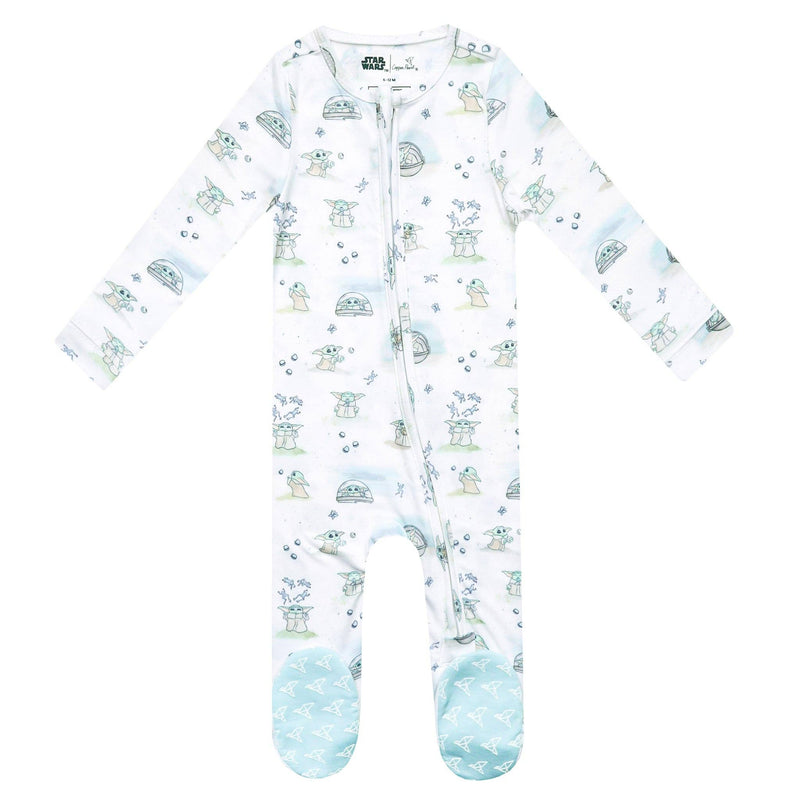 Copper Pearl - Zip-Up Footie Pajama - Star Wars Grogu