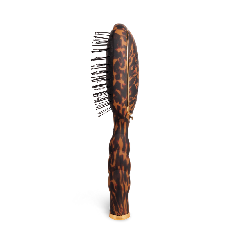 TELETIES - Detangler Hair Brush for Fine Hair - Tortoise