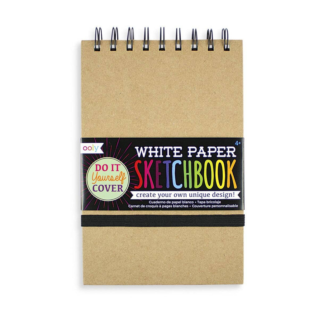 OOLY - D.I.Y. Cover Sketchbook - White Paper