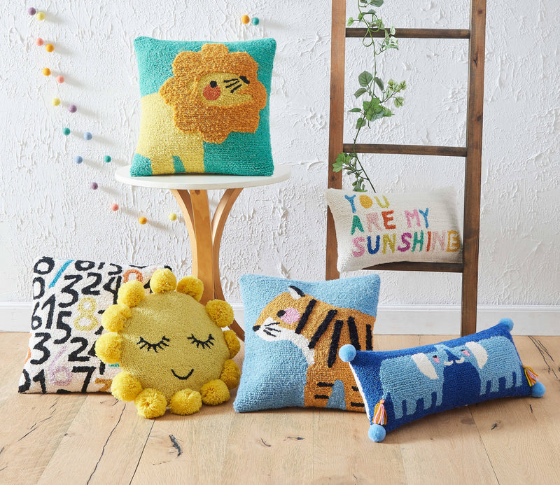 Peking Handicraft - You Are My Sunshine Hook Pillow - Ampersand