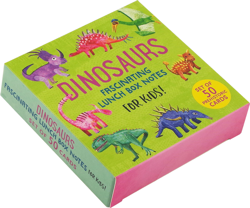 Peter Pauper Press - Dinosaurs Lunch Box Notes For Kids! (50 cards)