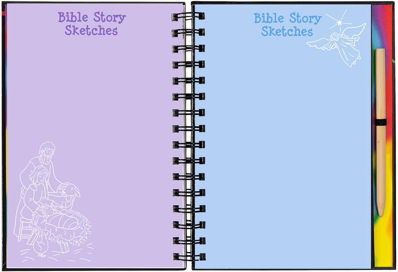 Peter Pauper Press - Scratch & Sketch Bible Stories