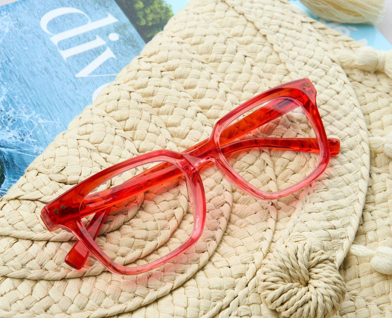 Peepers Readers - Tiki - Red (with Blue Light Focus™ Eyewear Lenses)