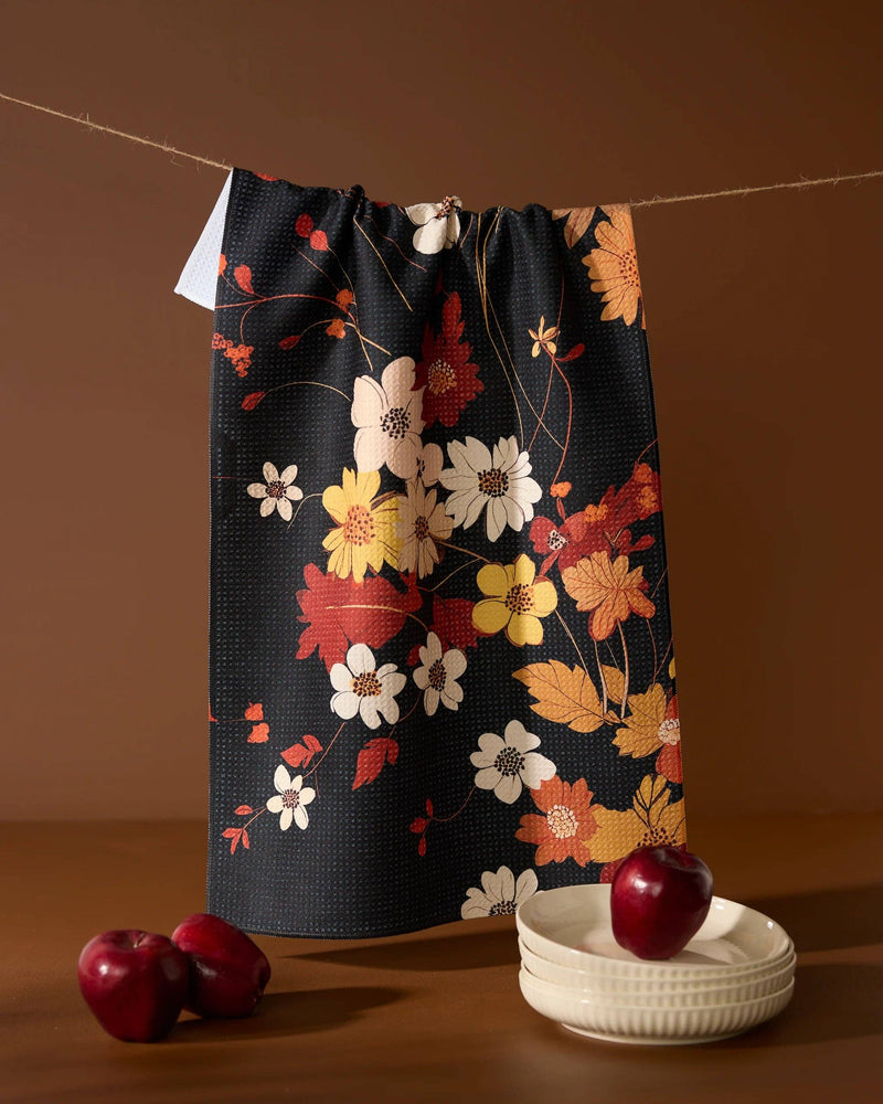 Geometry - Autumn Whispers Tea Towel