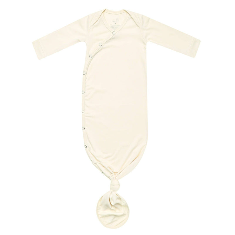 Copper Pearl - Newborn Knotted Gown - Cru
