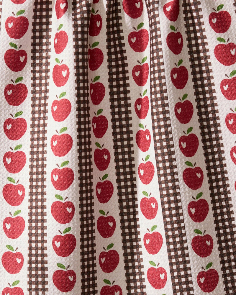 Geometry - Apple Picking Day Tea Towel