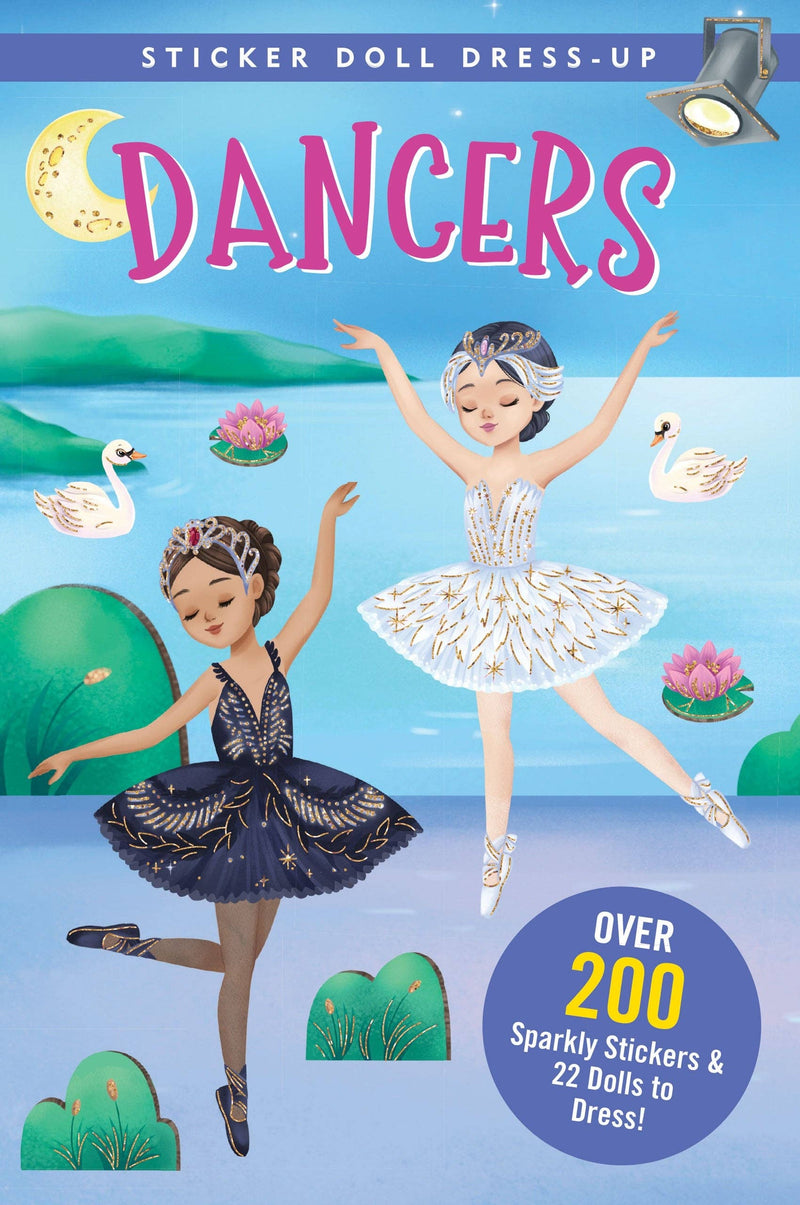 Peter Pauper Press - Dancers Sticker Doll Dress-Up Book