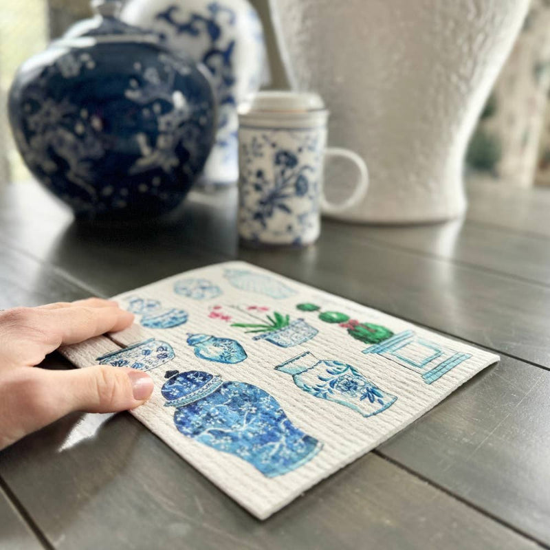 Wet-it! - Chinoiserie Mix Swedish Cloth