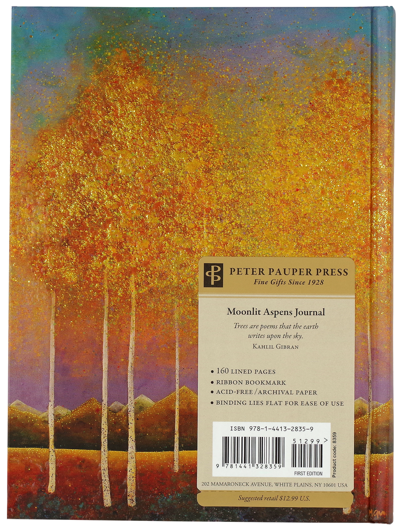 Peter Pauper Press - Moonlit Aspens Journal