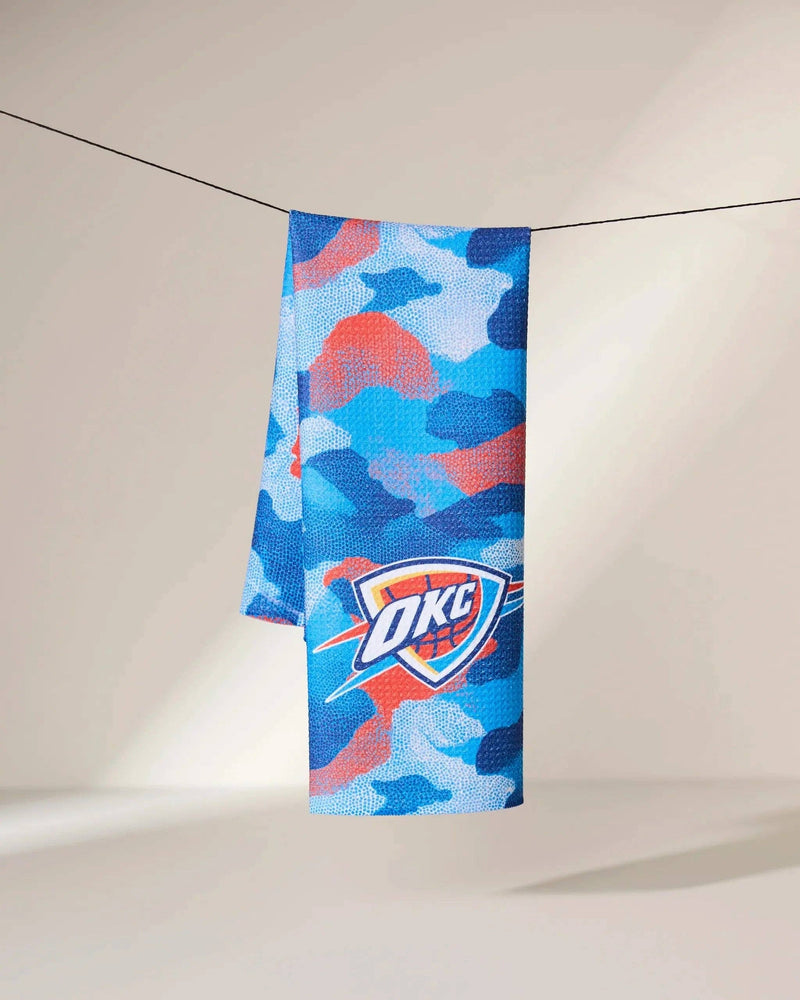 Geometry - OKC Camo Tea Towel