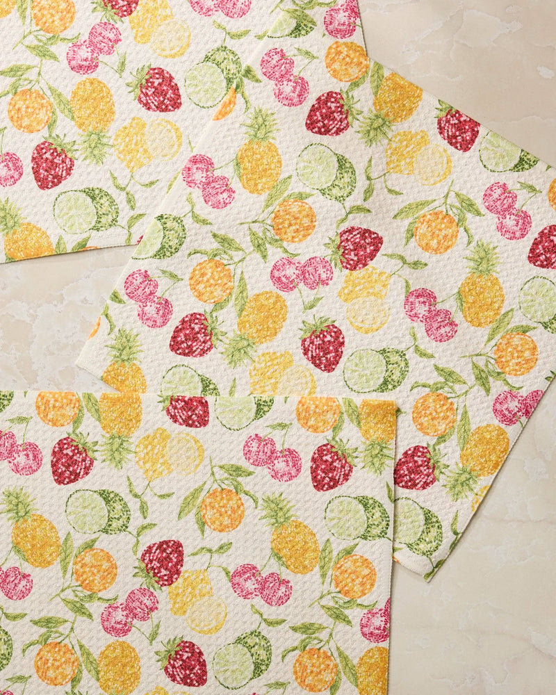 Geometry - Disco Fruits Dishcloth Set