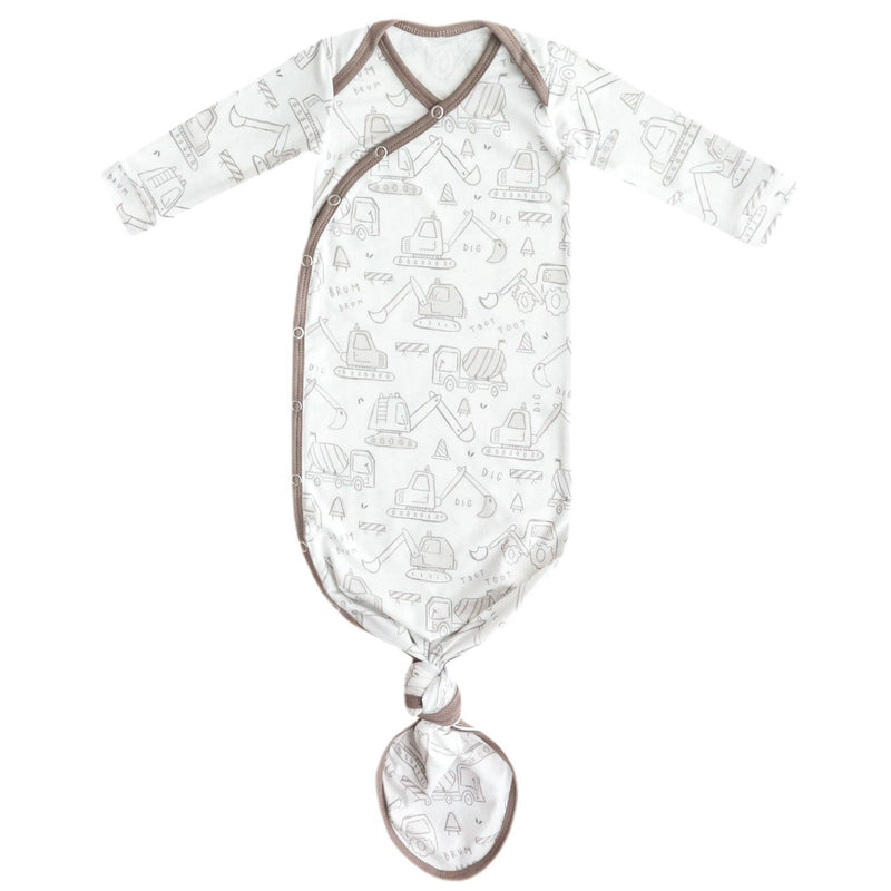 Copper Pearl - Newborn Knotted Gown - Gage