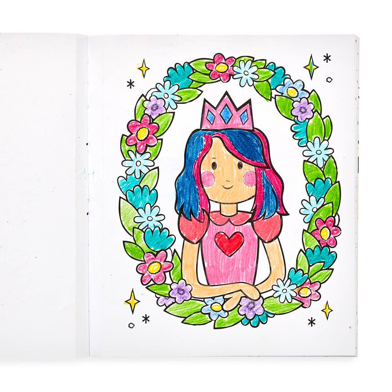 OOLY - Color-in' Book: Princess & Fairies (8" x 10";31 Pages)