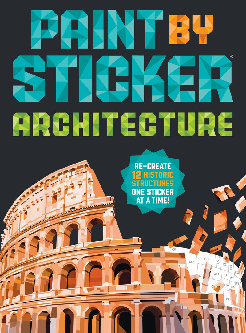 Hachette Book Group - Paint by Sticker (Official): Architecture