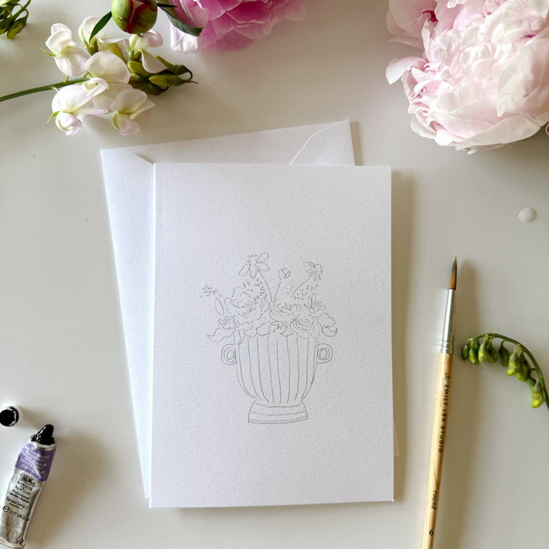 emily lex studio - Bouquets paintable notecards