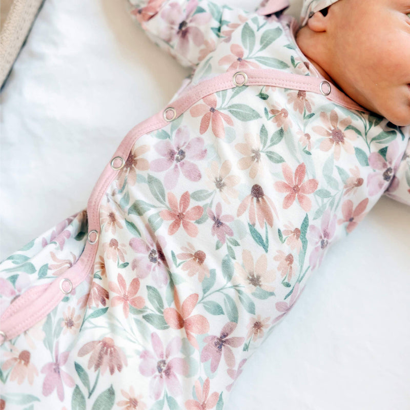 Copper Pearl - Newborn Knotted Gown - Natalie