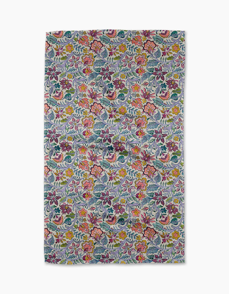 Geometry - Amethyst Tea Towel