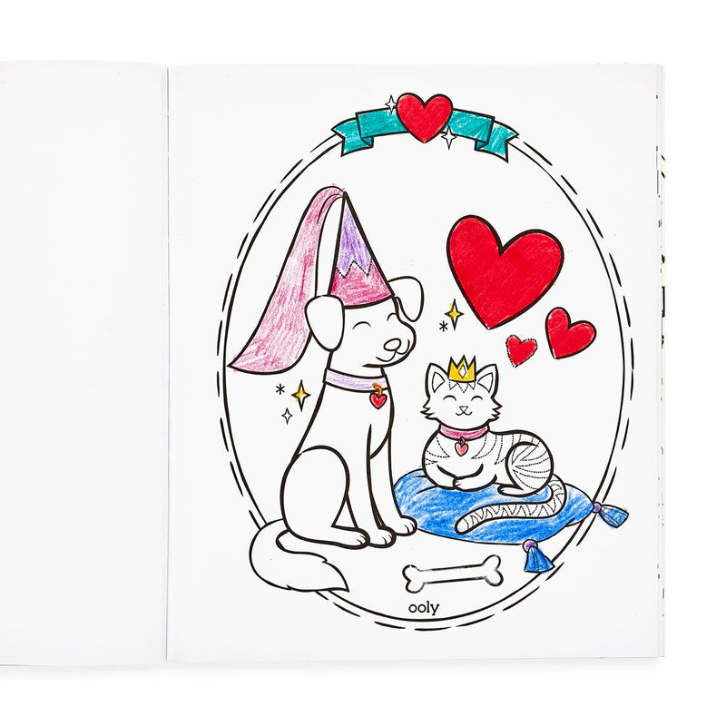 OOLY - Color-in' Book: Princess & Fairies (8" x 10";31 Pages)